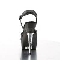 Peep Toe Sandalette mit Knöchelriemen CAPTIVA-609 schwarz