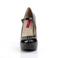 Mary Jane Pumps CHLOE-02 Lack schwarz