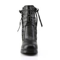 Stiefeletten mit Blockabsatz CRYPTO-51 schwarz