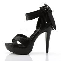 Miniplateau Sandalette COCKTAIL-568 schwarz