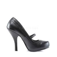 Mary Jane Retro Pumps CUTIEPIE-02 Kunstleder schwarz