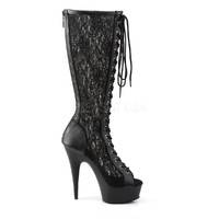 High Heel Stiefel mit Plateau DELIGHT-2025ML