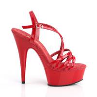 Riemchen Sandalette DELIGHT-613 rot