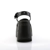 Criss-Cross-Knöchelriemensandale DYNAMITE-02 schwarz