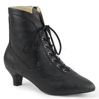 Schnürstiefelette FAB-1005 schwarz
