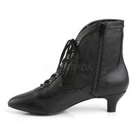 Schnürstiefelette FAB-1005 schwarz