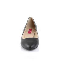 Klassische Low Heel Pumps FAB-420 schwarz