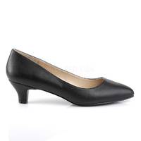 Klassische Low Heel Pumps FAB-420 schwarz