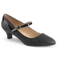 Mary Jane Pumps FAB-425 schwarz