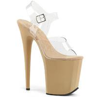High Heel Sandaletten FLAMINGO-808 cremefarben