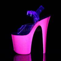 Extreme Glitter Plateau Sandalette FLAMINGO-808UVG pink