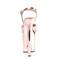 Extreme Plateau Sandalette FLAMINGO-809 rose / gold