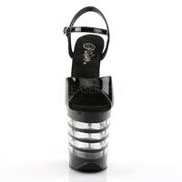 High Heel Sandalette FLAMINGO-809LN Lack schwarz