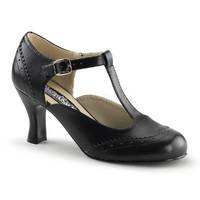 T-Strap Pump FLAPPER-26 schwarz