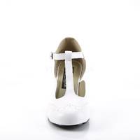 T-Strap Pump FLAPPER-26 weiß