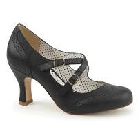 Mary Jane Pumps FLAPPER-35 schwarz