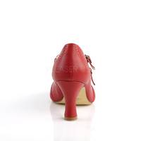 Mary Jane Pumps FLAPPER-35 rot