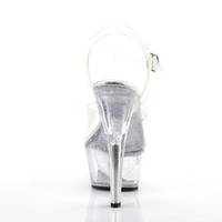 Peep Toe Plateau High Heels mit Knöchelriemen KISS-208MMG