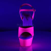 Neon Plateau Sandalette KISS-209UV pink