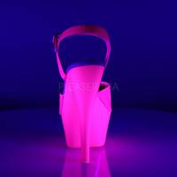 Neon Plateau Sandalette KISS-209UV pink