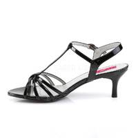 T-Riemchen Sandalette KITTEN-06 schwarz