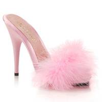 Pantolette mit Stiletto POISE-501F baby-rosa