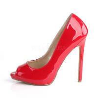Peep Toe Pump SEXY-42 rot
