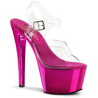 Plateau Sandaletten SKY-308 hot pink