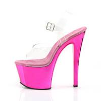 Plateau Sandaletten SKY-308 hot pink