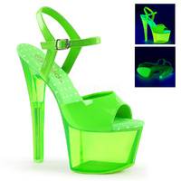 Neon Plateau Sandalette SKY-309UVT grün