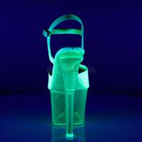 Neon Plateau Sandalette SKY-309UVT grün