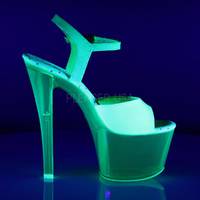 Neon Plateau Sandalette SKY-309UVT grün