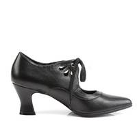 Viktorianische Retro Pumps VICTORIAN-03 schwarz