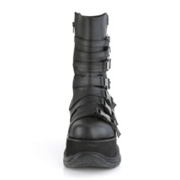 Schnürstiefel NEPTUNE-210 Kunstleder schwarz