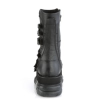 Schnürstiefel NEPTUNE-210 Kunstleder schwarz