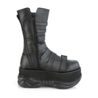Schnürstiefel NEPTUNE-210 Kunstleder schwarz