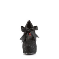 Plateau Mary Jane Pump DEMON-11 schwarz