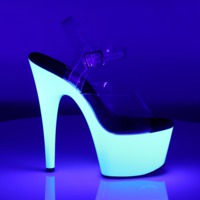 Dancing High Heels ADORE-708UV neon weiß