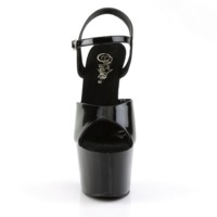 Plateau Lack Sandalette ADORE-709 schwarz