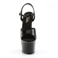 Plateau Lack Sandalette ADORE-709LS schwarz