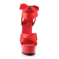 Plateau Sandalette DELIGHT-668 rot
