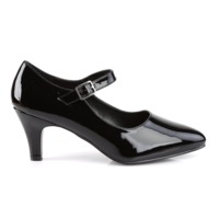 Mary Jane Pumps DIVINE-440 Lack schwarz