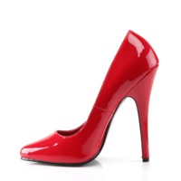 Extreme High Heel Lack Pumps DOMINA-420 rot