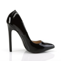 Klassische Stiletto Pumps SEXY-20 Lack schwarz