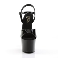 Plateau Sandalette SKY-309 Lack schwarz