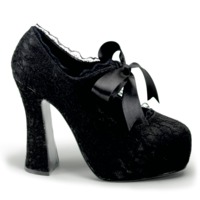 Plateau Mary Jane Pump DEMON-11 schwarz