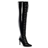 Overknee Plateau Stiefel DOMINATRIX-3024X