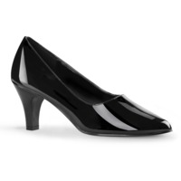 Low Heel Pumps DIVINE-420 Lack schwarz