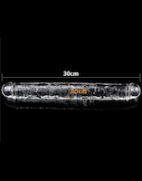 Transparenter Doppeldildo 30 cm