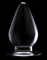 Transparenter Analplug 11,5cm